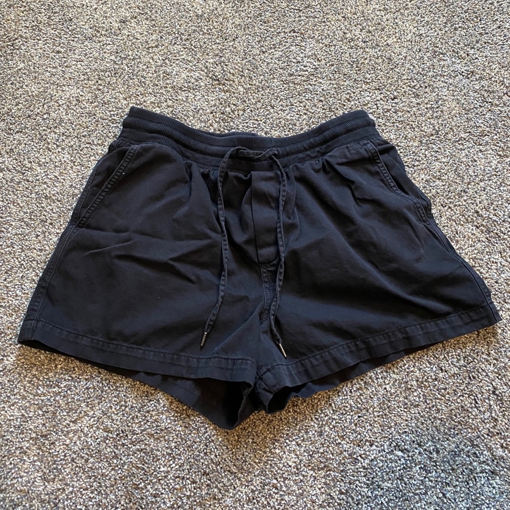 GAP Black Cotton Shorts